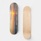 Benutzerdefiniertes Foto und Personalisierter Text Skateboard (Vorderseite)