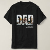 Benutzerdefiniertes Foto und Personalisierter Vate T-Shirt (Design vorne)