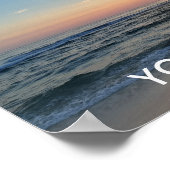 Benutzerdefiniertes Foto und Personalisiertes Post Poster (Ecke)