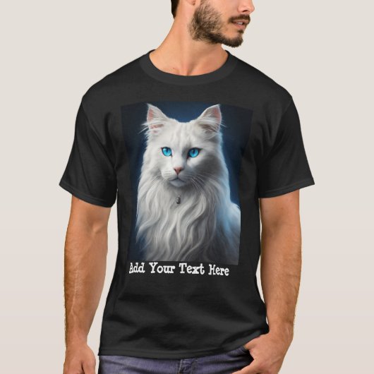 Benutzerdefiniertes Foto und Personalisiertes Text T-Shirt (Vorderseite)