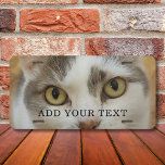 Benutzerdefiniertes Foto und Personalisiertes Text US Nummernschild<br><div class="desc">Laden Sie ein Foto hoch, fügen Sie einen Namen oder Text hinzu und erstellen Sie ganz einfach Ihr personalisiertes Lizenzschild. Klicken Sie auf AKTIVIEREN, um die Textfarbe zu ändern. Sie können dieses Design auf anderen Zazzle-Produkten übertragen und an die meisten Zazzle-Produkte anpassen. Standard Studio Designs werden in hochauflösender Vektorgrafik für...</div>
