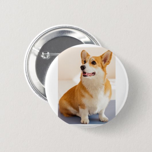 Benutzerdefiniertes Foto und Personalisiertes Tier Button (Vorne & Hinten)