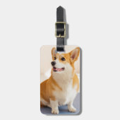 Benutzerdefiniertes Foto und Personalisiertes Tier Gepäckanhänger (Vorderseite vertikal)