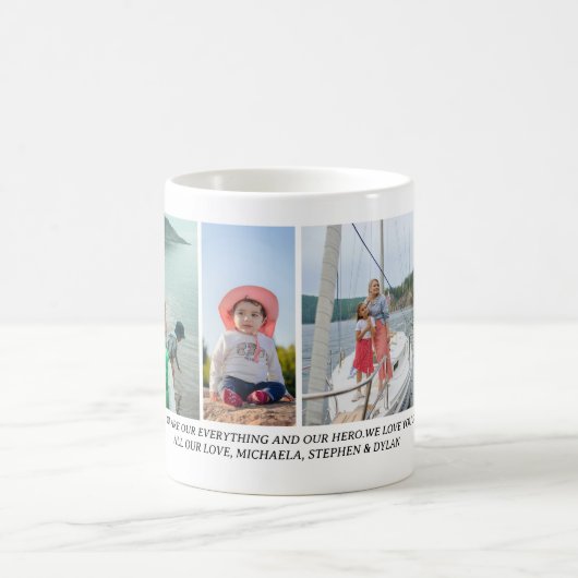 Benutzerdefiniertes Foto- und persönliches Muttert Kaffeetasse (Mittel)