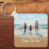 Benutzerdefiniertes Foto und Schlüsselanhänger für (Vorderseite)