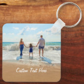 Benutzerdefiniertes Foto und Schlüsselanhänger für (Rückseite)