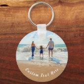 Benutzerdefiniertes Foto und Schlüsselanhänger - I (Vorderseite)