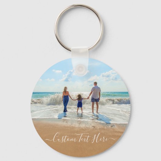 Benutzerdefiniertes Foto und Schlüsselanhänger - I (Vorderseite)