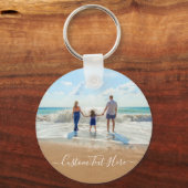 Benutzerdefiniertes Foto und Schlüsselanhänger - I (Rückseite)