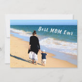 Benutzerdefiniertes Foto und Text - Bester VATER f (Vorderseite)