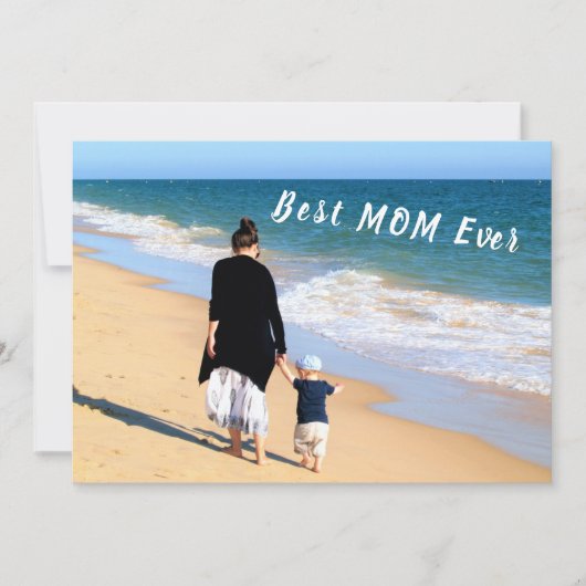 Benutzerdefiniertes Foto und Text - Bester VATER f (Vorderseite)