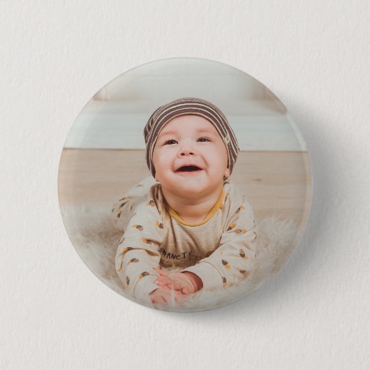 Benutzerdefiniertes Foto und Text Button (Vorderseite)