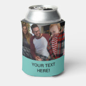 Benutzerdefiniertes Foto und Text Dosenkühler (Kanne Rückseite)
