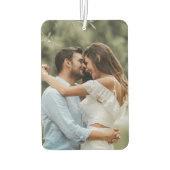 Benutzerdefiniertes Foto und Text - Eigenes Design Autolufterfrischer (Rückseite)