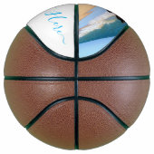 Benutzerdefiniertes Foto und Text - Eigenes Design Basketball (Rechts)