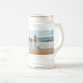 Benutzerdefiniertes Foto und Text - Eigenes Design Bierglas (VorderseiteRechts)