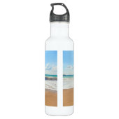 Benutzerdefiniertes Foto und Text - Eigenes Design Edelstahlflasche (Rückseite)