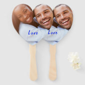 Benutzerdefiniertes Foto und Text - Eigenes Design Fächer (Vorne und Hinten)