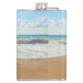 Benutzerdefiniertes Foto und Text - Eigenes Design Flachmann (Rückseite)