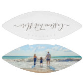 Benutzerdefiniertes Foto und Text - Eigenes Design Football (Paneele)