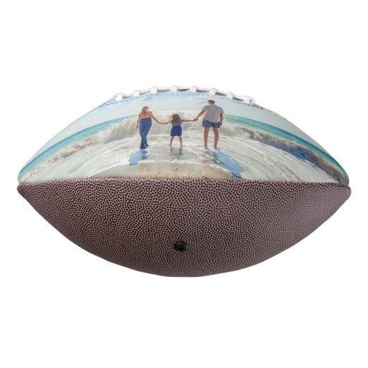 Benutzerdefiniertes Foto und Text - Eigenes Design Football (Gedreht 270)