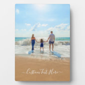 Benutzerdefiniertes Foto und Text - Eigenes Design Fotoplatte (Vorderseite)