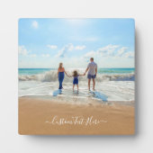 Benutzerdefiniertes Foto und Text - Eigenes Design Fotoplatte (Vorderseite)