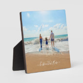 Benutzerdefiniertes Foto und Text - Eigenes Design Fotoplatte (Vorderseite)