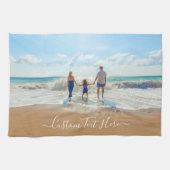 Benutzerdefiniertes Foto und Text - Eigenes Design Geschirrtuch (Horizontal)