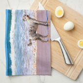 Benutzerdefiniertes Foto und Text - Eigenes Design Geschirrtuch (Viertel Falte)