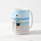 Benutzerdefiniertes Foto und Text - Eigenes Design Kaffeetasse (VorderseiteRechts)