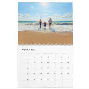 Benutzerdefiniertes Foto und Text - Eigenes Design Kalender