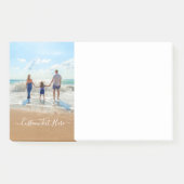 Benutzerdefiniertes Foto und Text - Eigenes Design Post-it Klebezettel (Vorderseite)