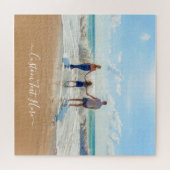 Benutzerdefiniertes Foto und Text - Eigenes Design Puzzle (Horizontal)