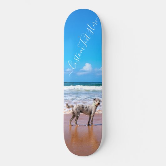 Benutzerdefiniertes Foto und Text - Eigenes Design Skateboard (Vorderseite)