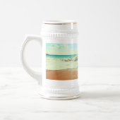 Benutzerdefiniertes Foto und Text für Ihr eigenes  Bierglas (Links)