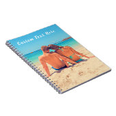 Benutzerdefiniertes Foto und Text für Ihr eigenes Notizblock (Rechte Seite)