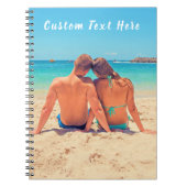 Benutzerdefiniertes Foto und Text für Ihr eigenes Notizblock (Vorderseite)