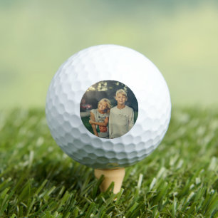 Benutzerdefiniertes Foto und Text Golfball