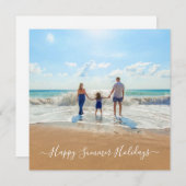 Benutzerdefiniertes Foto und Text - Gute Sommerfer (Vorne/Hinten)