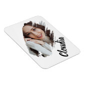 Benutzerdefiniertes Foto und Text hinzufügen Magnet (Rechte Seite)