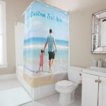 Benutzerdefiniertes Foto und Text - Ihr eigenes De Duschvorhang<br><div class="desc">Benutzerdefiniertes Foto und Text - Eigenes Design - Sonderanfertigung - Personalisierte Familie / Freunde oder Persönliches Geschenk - Hinzufügen von Text und Foto - Vergrössern und verschieben oder entfernen und hinzufügen / Bild mit Anpassungs-Tool. Wählen Sie / fügen Sie Ihre Lieblings-Schriftart / Textfarbe! Sie können dieses Design auf mehr als...</div>