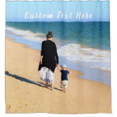 Benutzerdefiniertes Foto und Text - Ihr eigenes De Duschvorhang (Vorderseite)