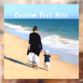 Benutzerdefiniertes Foto und Text - Ihr eigenes De Fensteraufkleber (Blatt 2)