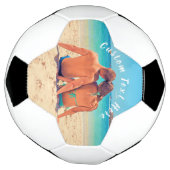 Benutzerdefiniertes Foto und Text - Ihr eigenes De Fußball (Gedreht)