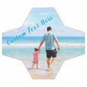 Benutzerdefiniertes Foto und Text - Ihr eigenes De Fußball (Flach)