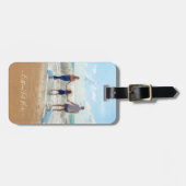 Benutzerdefiniertes Foto und Text - Ihr eigenes De Gepäckanhänger (Vorderseite horizontal)