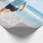 Benutzerdefiniertes Foto und Text - Ihr eigenes De Geschenkpapier (Ecke)