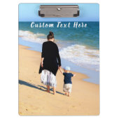Benutzerdefiniertes Foto und Text - Ihr eigenes De Klemmbrett (Vorderseite)