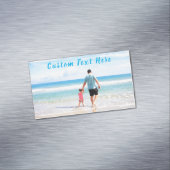 Benutzerdefiniertes Foto und Text - Ihr eigenes De Magnetische Visitenkarte (Beispiel)